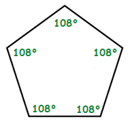 Angles inside a Pentagon.